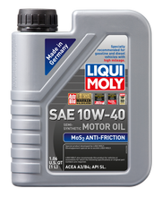 Load image into Gallery viewer, LIQUI MOLY 1L MoS2 Anti-Friction Motor Oil 10W40