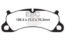 Load image into Gallery viewer, EBC 12-15 Porsche 911 (991) Carrera S 3.8L (Cast Iron Rotor Only) Bluestuff Front Brake Pads