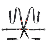 Sparco BELT COMP H2 PD 6PT STEEL BLK