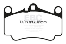 Load image into Gallery viewer, EBC 03-05 Porsche 911 (996) (Cast Iron Rotor only) 3.6 Carrera 4S Redstuff Front Brake Pads