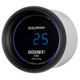 Autometer Cobalt Digital 52.4mm Black Vacuum/Boost Gauge