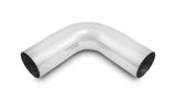 Vibrant 4in O.D. Universal Aluminum Tubing (90 degree bend) - Polished