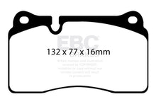 Load image into Gallery viewer, EBC 11-14 Audi TT RS 2.5 Turbo Yellowstuff Front Brake Pads