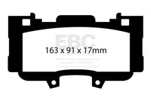 Load image into Gallery viewer, EBC 15+ Ford Mustang 2.3 Turbo Performance Pkg Yellowstuff Front Brake Pads