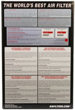 Load image into Gallery viewer, K&amp;N Replacement Air Filter 10.188in O/S Length x 6.375in O/S Width x 1.063in H for 12 Honda Civic Si