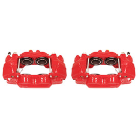 Power Stop 03-09 Toyota 4Runner Front Red Calipers w/o Brackets - Pair