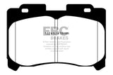 EBC 93-98 Toyota Supra 3.0 Twin Turbo Redstuff Front Brake Pads