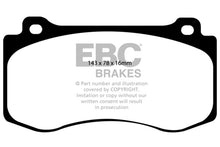 Load image into Gallery viewer, EBC 05-10 Chrysler 300C 6.1 SRT8 Yellowstuff Front Brake Pads (Excl 6 Piston Calipers)