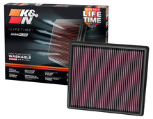 Load image into Gallery viewer, K&amp;N Replacement Air Filter - Panel for 13 Chevrolet Malibu 2.5L/2.0L