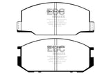 EBC 85-90 Lotus Esprit 2.2 Yellowstuff Front Brake Pads