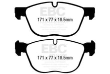 Load image into Gallery viewer, EBC 07-10 BMW X5 3.0 Yellowstuff Front Brake Pads