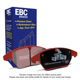 EBC 07-10 BMW X5 3.0 Redstuff Rear Brake Pads