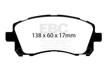 Load image into Gallery viewer, EBC 98-02 Subaru Forester 2.5 Yellowstuff Front Brake Pads
