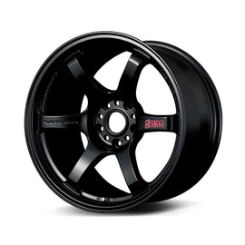 Gram Lights 57DR 18x8.5 +37 5x114.3 Semi Gloss Black Wheel