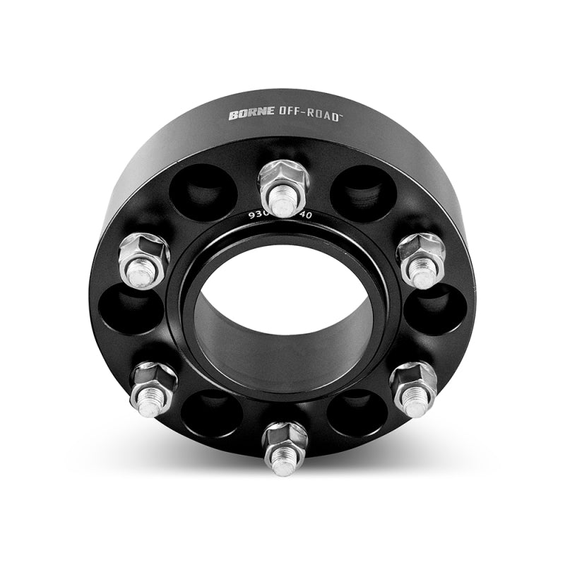 Borne Off-Road Wheel Spacers - 6x139.7 - 93.1 - 50mm - M12 - Black