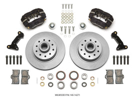 Wilwood Forged Dynalite Front Kit 11.03in 1 PC Rotor&Hub 74-80 Pinto/Mustang II Disc Spindle only