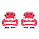 Power Stop 02-05 Dodge Ram 1500 Front Red Calipers w/Brackets - Pair