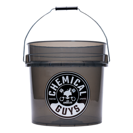 Chemical Guys Heavy Duty Detailing Bucket Smoked Black (4.5 Gal)
