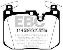 Load image into Gallery viewer, EBC BMW M2 / M3 / M4 Yellowstuff Front Brake Pads