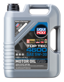 LIQUI MOLY 5L Top Tec 4600 Motor Oil SAE 5W30