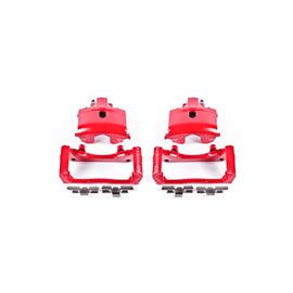 Power Stop 07-09 Chrysler Aspen Rear Red Calipers w/Brackets - Pair