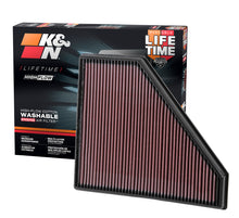 Load image into Gallery viewer, K&amp;N Replacement Panel Air Filter 12.313in OS L x 10.313in OS W x 1.188in H for 13-14 Cadillac ATS