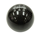 NRG Universal Ball Style Shift Knob (No Logo) - Heavy Weight - Black Carbon Fiber