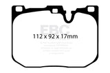 EBC 2017+ BMW M240 Coupe Bluestuff Front Brake Pads