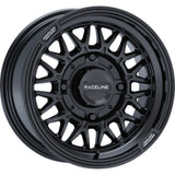 Raceline A13GB Omega 15x7in / 4x114.3 BP / 56mm Offset / 68mm Bore - Satin Black Wheel