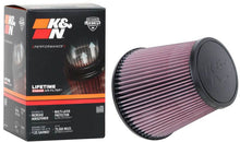 Load image into Gallery viewer, K&amp;N Universal Clamp-On Air Filter 3-7/8in FLG / 7-1/2in B / 5in T / 7in H
