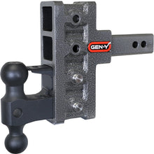 Load image into Gallery viewer, Gen-Y Mega Duty 2in Shank 5in Offset Drop 2K TW 16K Hitch w/GH-051 Dual-Ball/GH-032 Pintle Lock