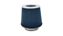 Load image into Gallery viewer, Vibrant Open Funnel Perf Air Filter (5in Cone O.D. x 5in Tall x 2.75in inlet I.D.) Chrome Filter Cap