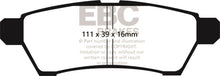 Load image into Gallery viewer, EBC 05+ Nissan Frontier 2.5 2WD Greenstuff Rear Brake Pads