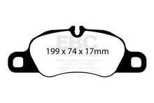 Load image into Gallery viewer, EBC 12-16 Porsche Boxster 2.7L (Cast Iron Rotors Only) Bluestuff Front Brake Pads