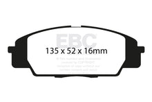 Load image into Gallery viewer, EBC 07-11 Acura CSX (Canada) 2.0 Type S Redstuff Front Brake Pads