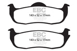 EBC 04-05 Infiniti QX56 5.6 Yellowstuff Rear Brake Pads