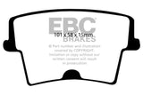 EBC 05-10 Chrysler 300C 5.7 Yellowstuff Rear Brake Pads