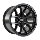 BBS TS-P 17x9in - 6x139.7 - 106.1 CB - ET0 - Satin Black Wheel