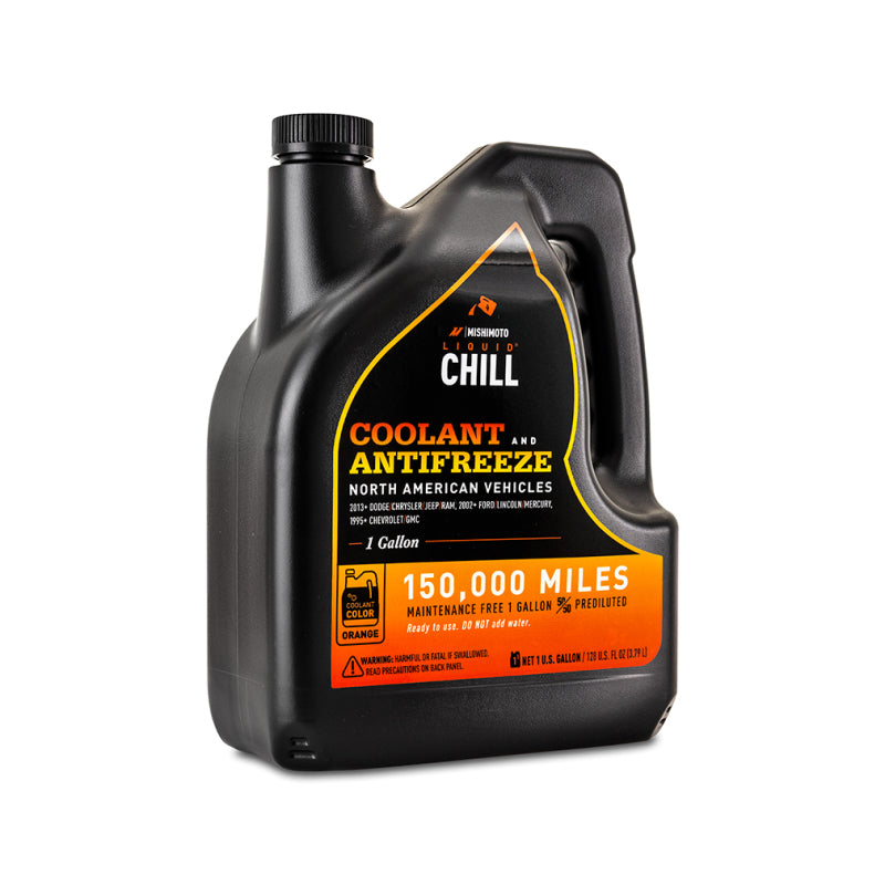 Mishimoto Liquid Chill EG Coolant, North American Vehicles, Orange