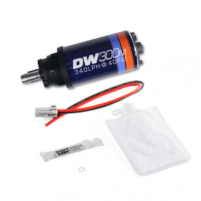 DeatschWerks 340 LPH Ford In-Tank Fuel Pump DW300M Series w/ 99-04 Mustang V6 / V8 Install Kit