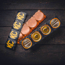 Load image into Gallery viewer, KC HiLiTES FLEX ERA LED Light Bar 10in. Light Shield - Amber (SHIELD ONLY)