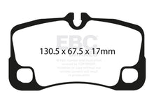Load image into Gallery viewer, EBC 09-12 Porsche 911 (997) (Cast Iron Rotor only) 3.6 Carrera 2 Redstuff Rear Brake Pads