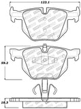 StopTech Performance 06 BMW 330 Series (Exc E90) / 07-09 335 Series Rear Brake Pads