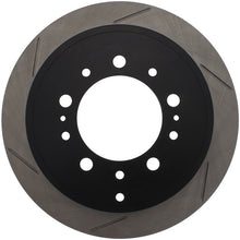 Load image into Gallery viewer, StopTech Power Slot 08-09 Lexus LX450/470/570 / 07-09 Toyota Tundra Slotted Right Rear Rotor