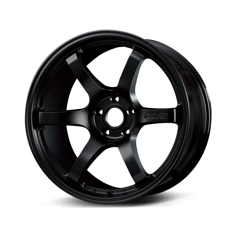 Gram Lights 57DR 19x8.5 +35 5-114.3 Semi Gloss Black Wheel