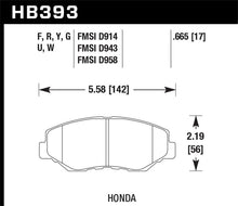 Load image into Gallery viewer, Hawk 13-15 Honda Civic Si DTC-60 Front Race Brake Pads