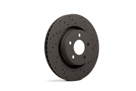 Hawk Talon 2013 Ford Mustang Base Drilled and Slotted Rear Brake Rotor Set