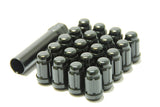 Wheel Mate Muteki Closed End Lug Nuts - Black Chrome 12x1.50