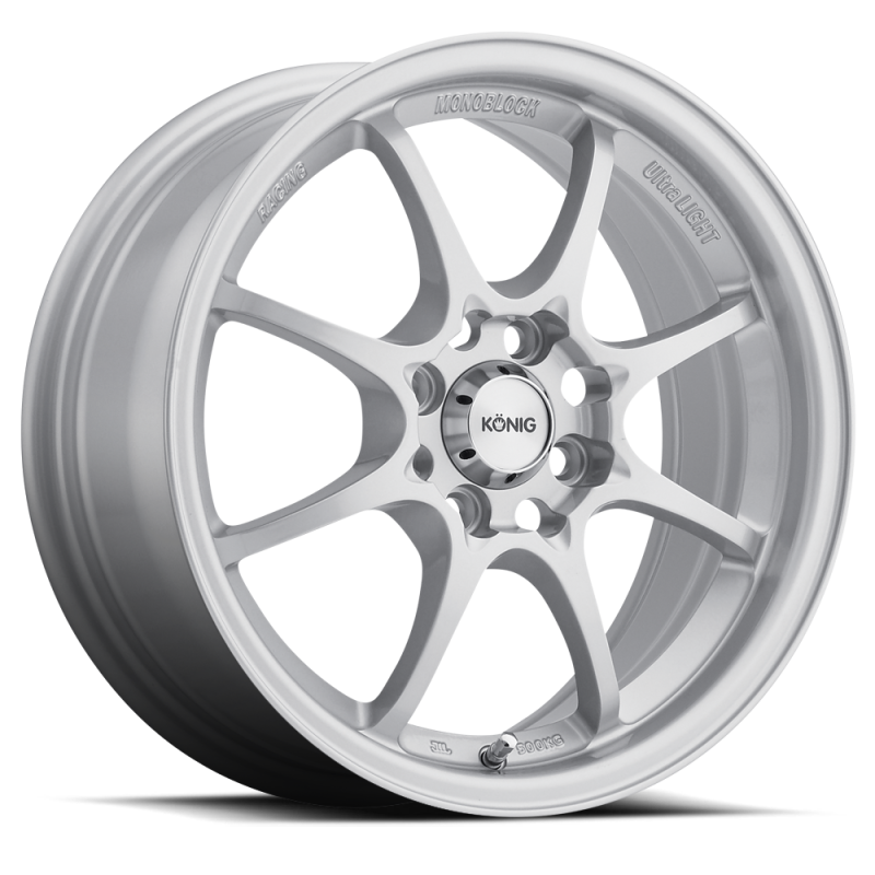 Konig Helium 15x6.5 4x100 ET40 Silver