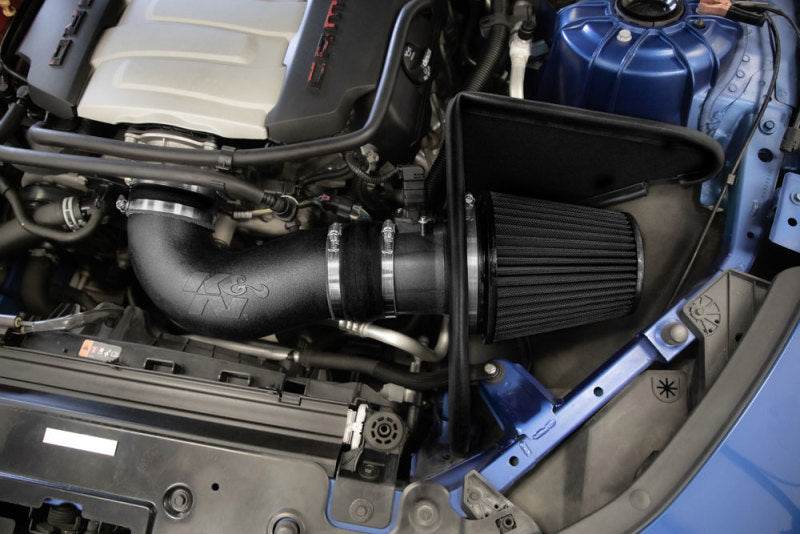 K&N 16-23 Chevrolet Camaro SS 6.2L V8 F/I DRYFLOW Performance Air Intake System